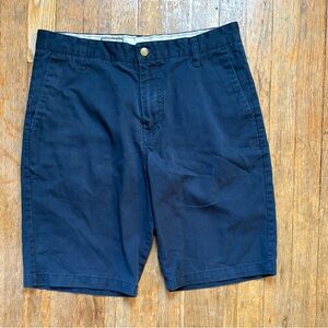 Volcom Men's Navy Blue Chino Shorts ~ sz 32